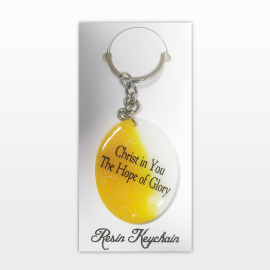Oval Shape Key chain