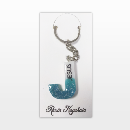 Letter J Key chain