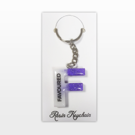 Letter F Key chain