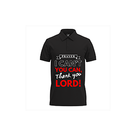 Black Collar T Shirt